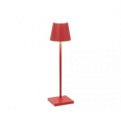 Настольная лампа Zafferano Poldina micro Red Poldina LD0490F3
